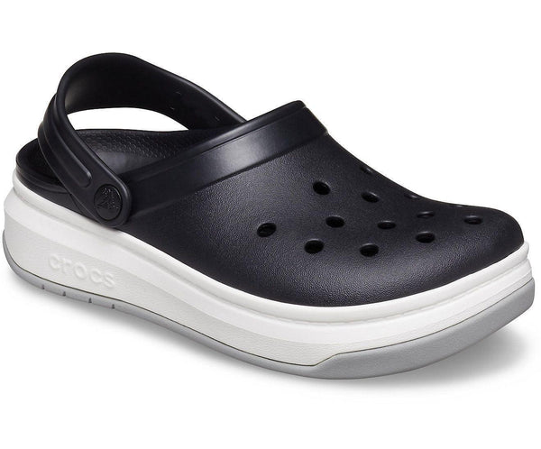 Authentic Crocs Crocband Full Force Clog - Black/ White