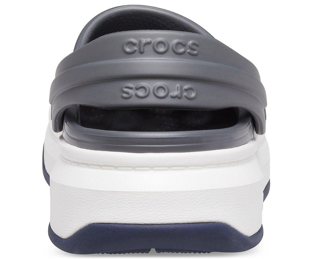 Authentic Crocband Full Force Clog - Slate Grey/ White - mTravel Store