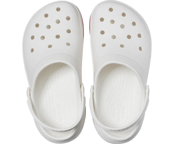 Authentic Crocs Crocband Full Force Clog - White