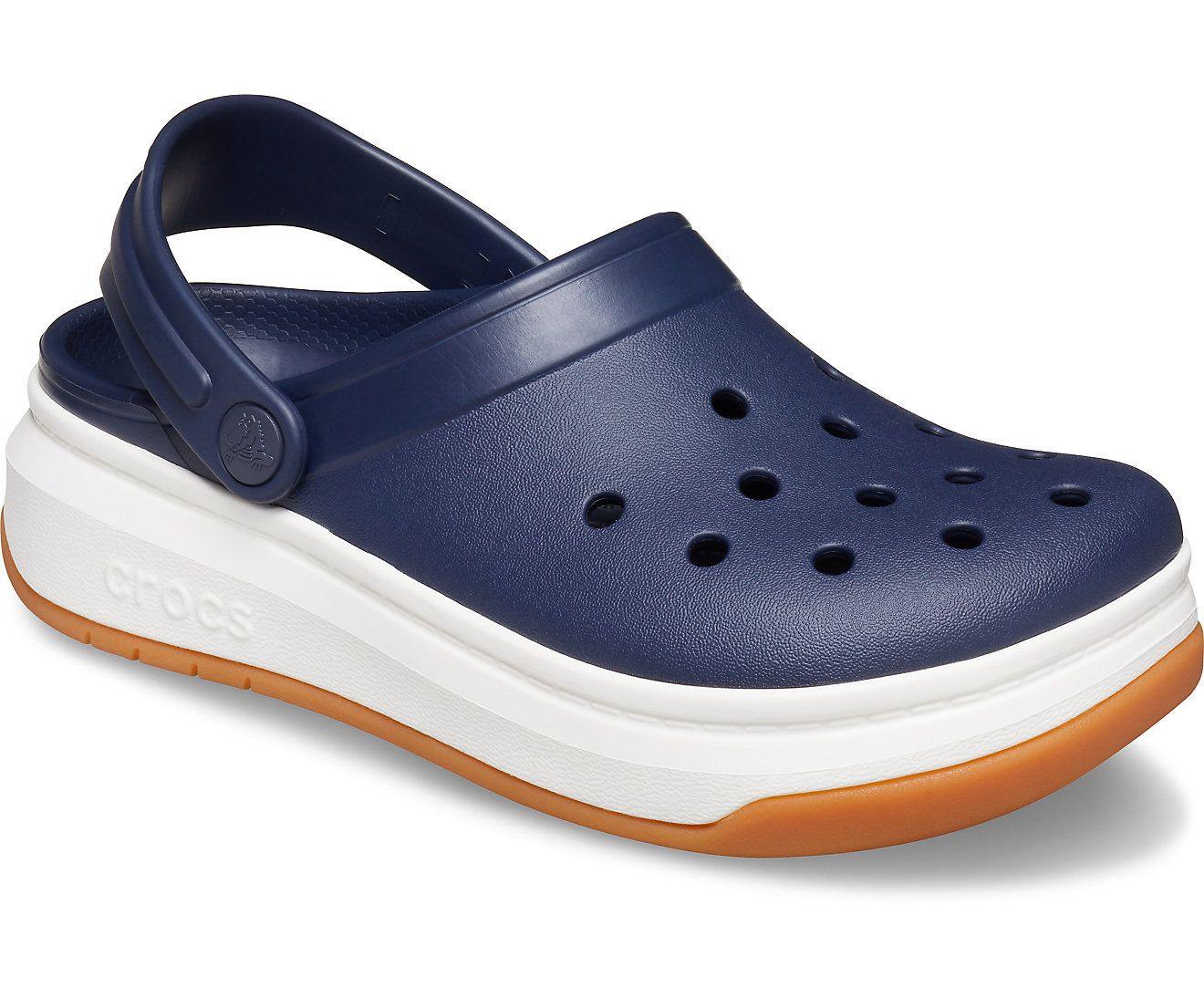 Authentic Crocband Full Force Clog - Navy/ White