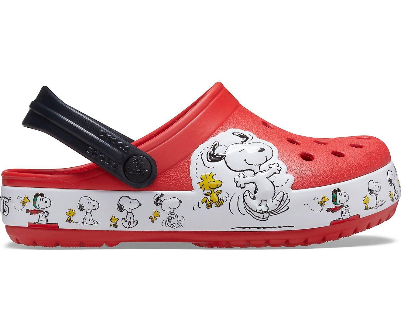 Authentic Kids' Crocs Fun Lab Snoopy® Woodstock® Clog - mTravel Store