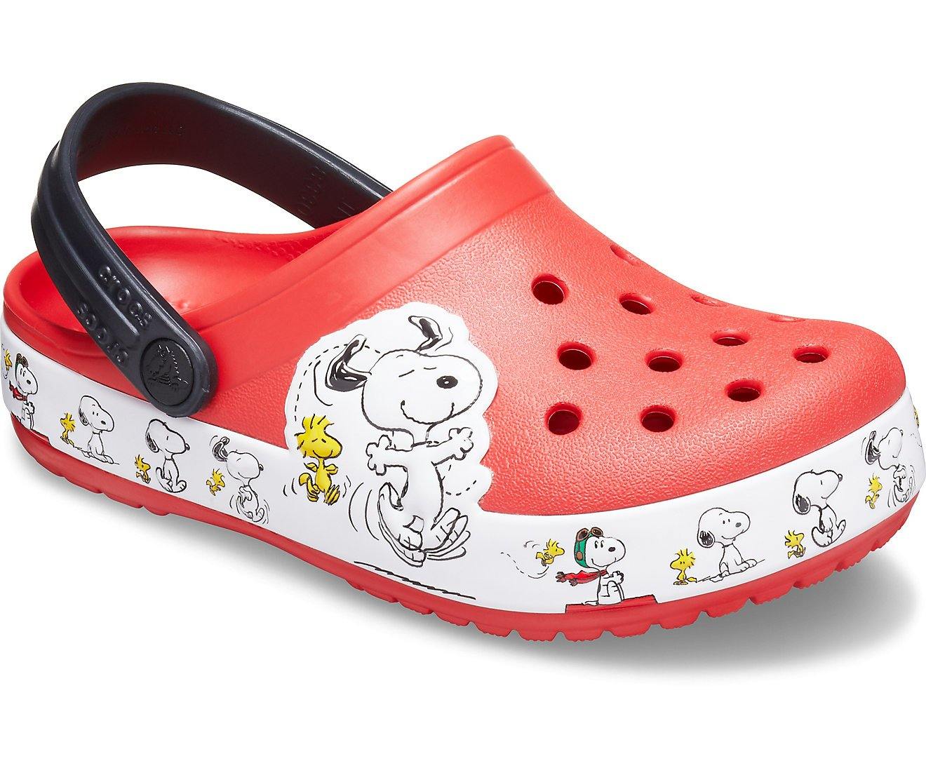 Authentic Kids' Crocs Fun Lab Snoopy® Woodstock® Clog - mTravel Store