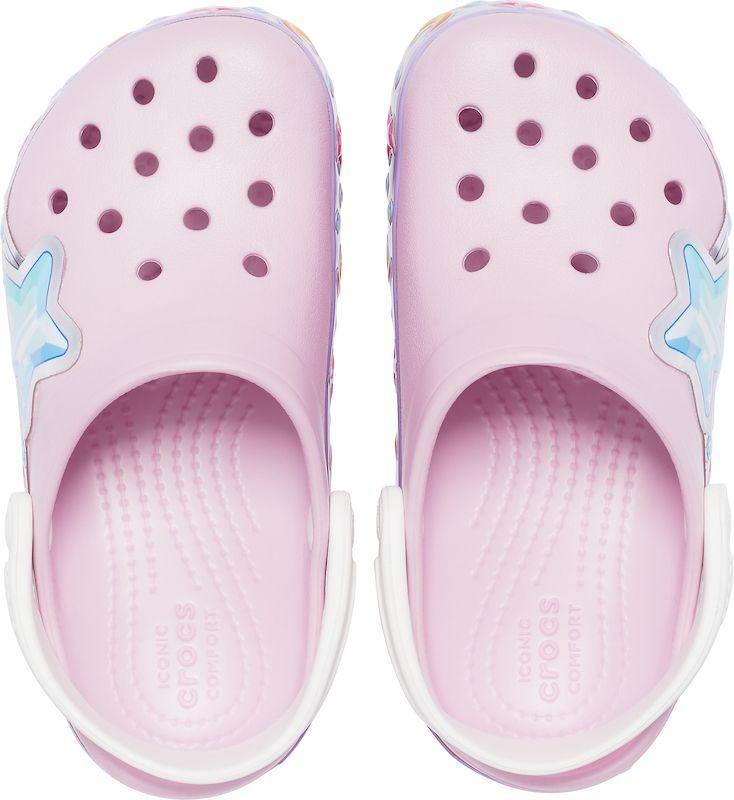 Authentic Kid's Crocs Fun Lab Star Band Clog - Ballerina Pink - mStore.Kh | mTravel Store
