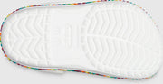 Kids' Crocs Crocband Gem Band Clog - White