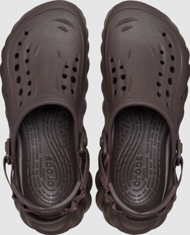 Authentic Crocs Echo Clog - Espresso