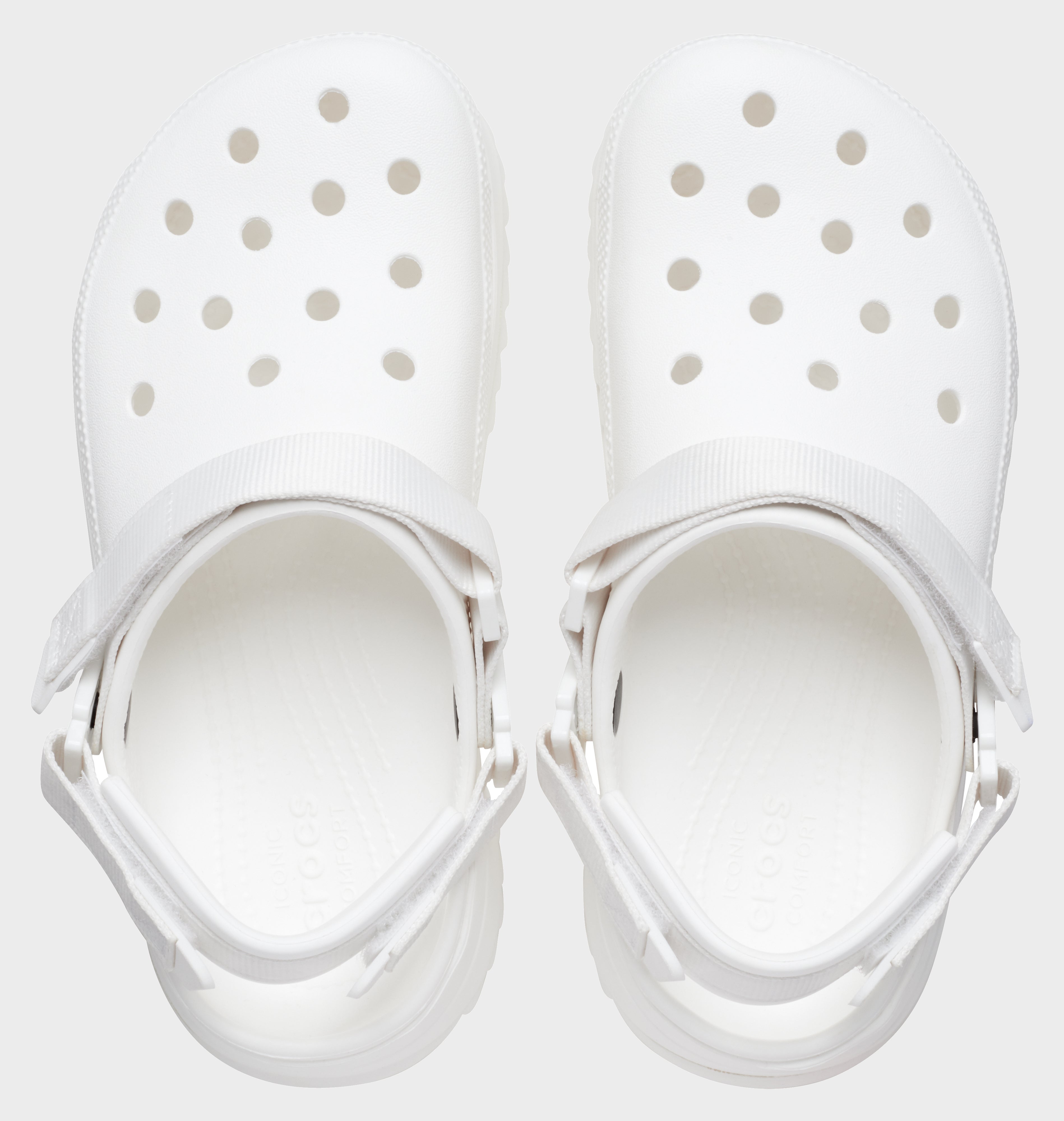 Crocs Classic Hiker Clog - All White