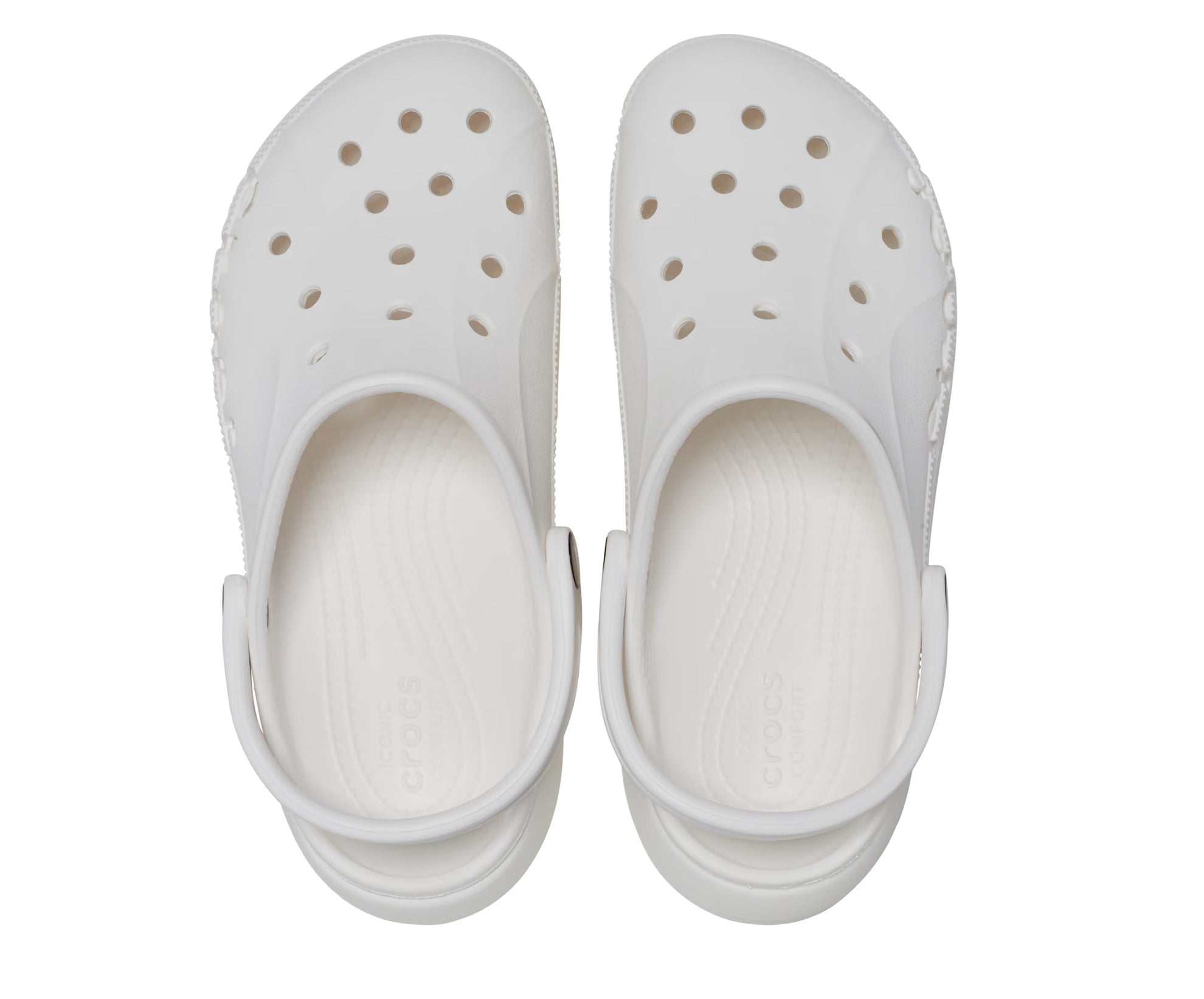 Authentic Crocs Baya Platform Clog - White
