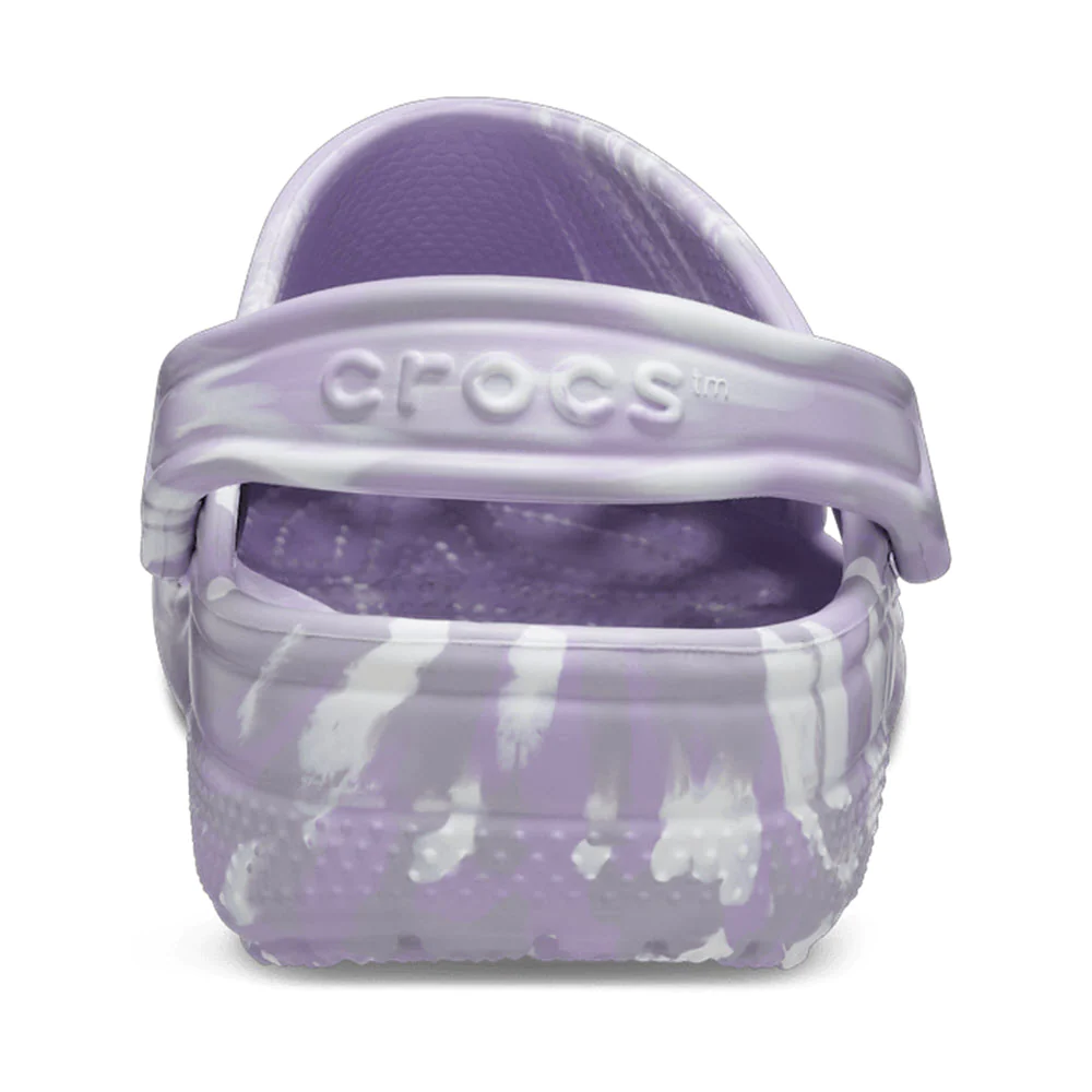 Authentic Crocs Classic Marbled Clog - Lavender