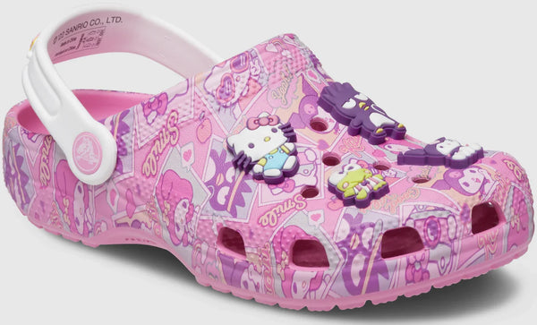 Authentic Crocs Limited Edition Kids' Hello Kitty and Friends Classic Clog - Pink
