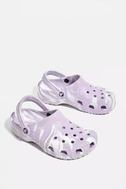 Authentic Crocs Classic Marbled Clog - Lavender