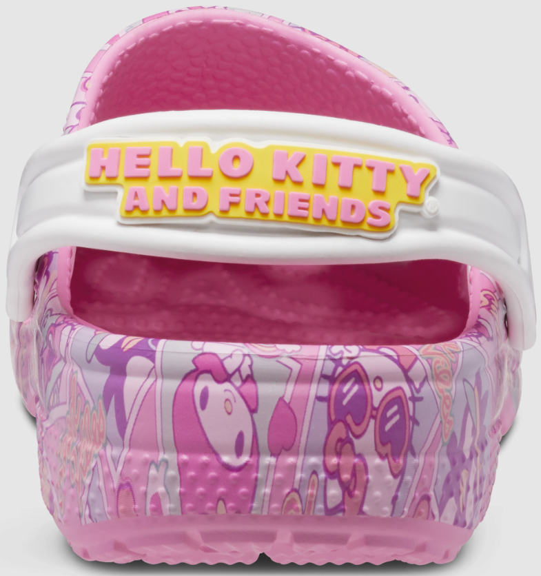 Authentic Limited Edition Kids' Hello Kitty and Friends Classic Clog - Pink