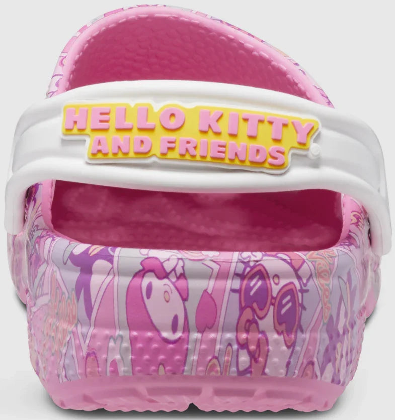 Crocs Limited Edition Kids Hello Kitty and Friends Classic Clog - Pink