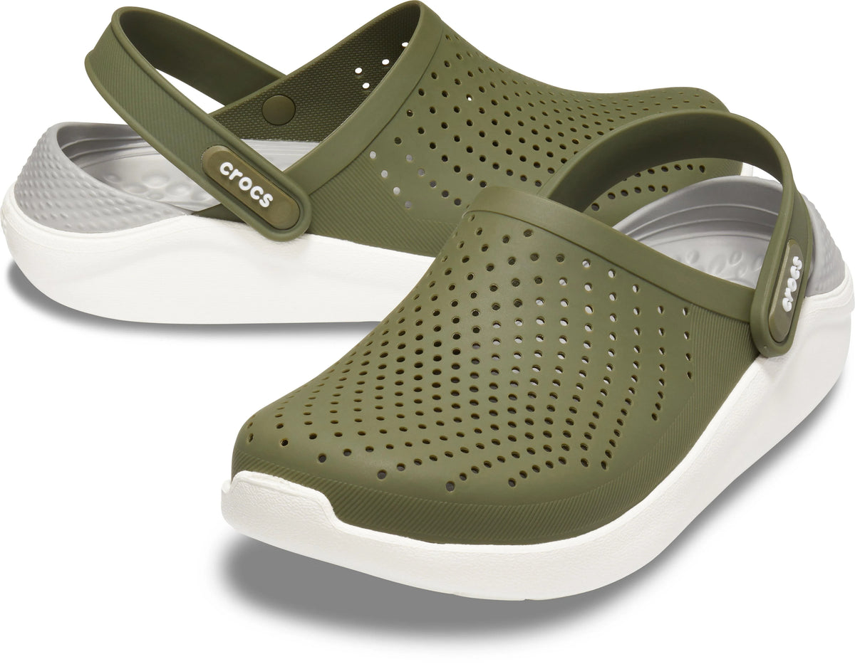 Crocs LiteRide Clog Army Green/ White - mTravel Store