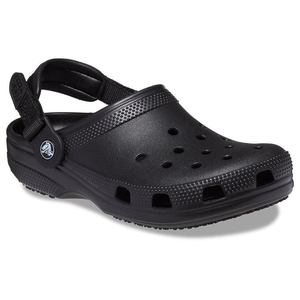 Authentic Crocs Classic Adjustable Strap Clog - Black