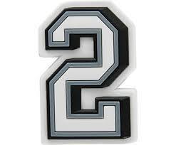 Jibbitz - Number - 2 - mTravel Store