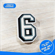 Jibbitz - Number - 6 - mTravel Store