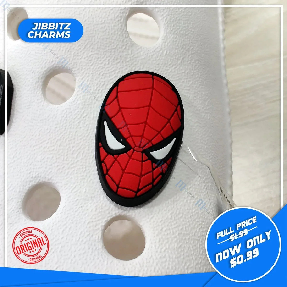Jibbitz - Spiderman Head - mTravel Store