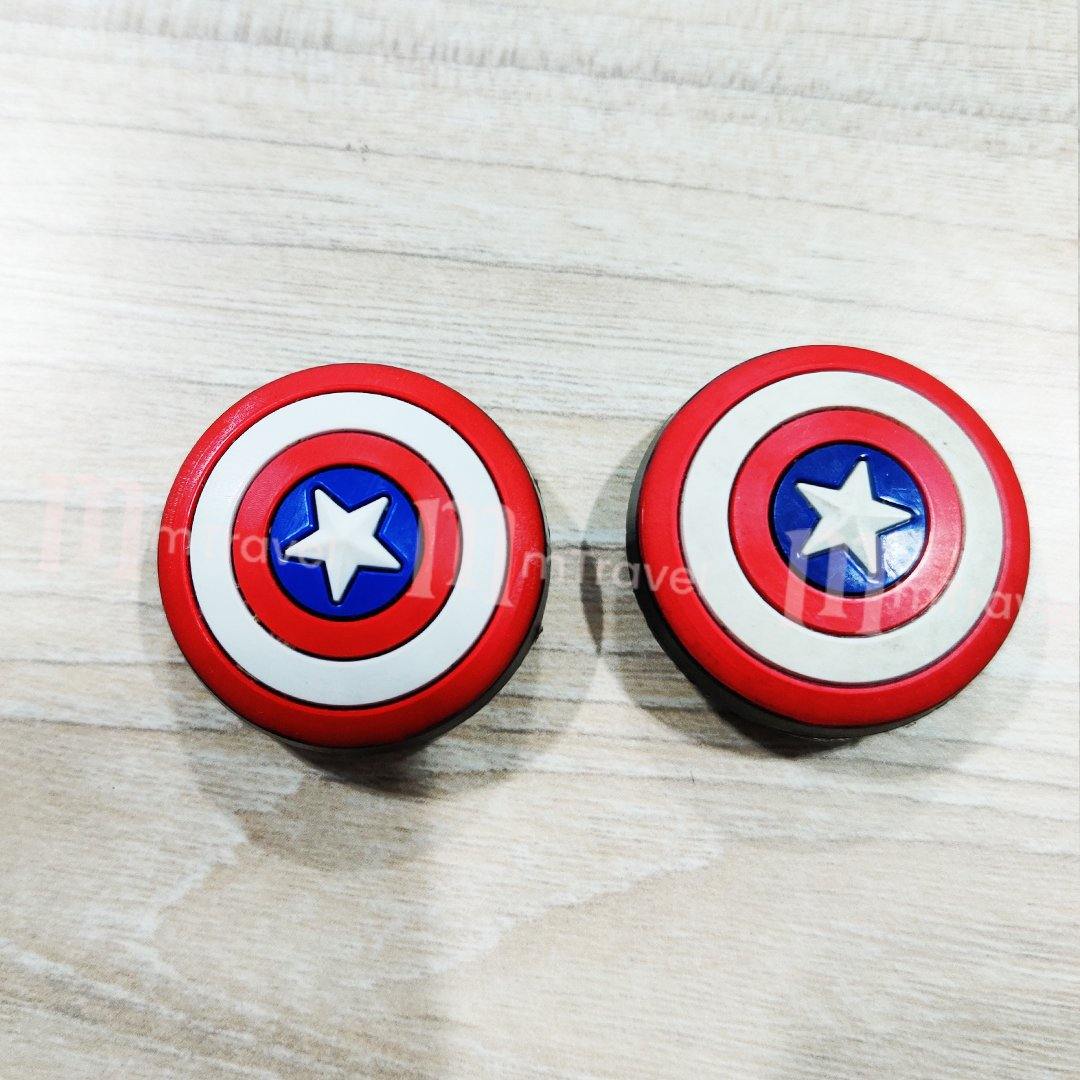 Jibbitz - Captain America Shield – mStore.Kh | mTravel Store