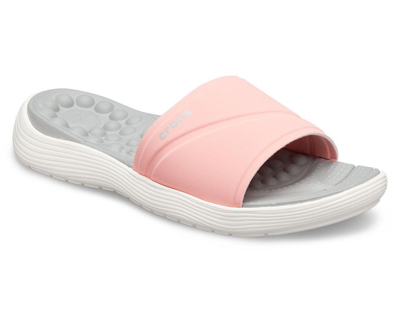 Crocs Reviva Slide - Melon/ White - mStore.Kh | mTravel Store