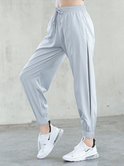 Women Sweatpants, Ultralight, Elastic, Waterproof - Mesh on Side - mTravel Store