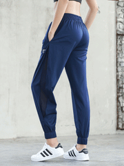 Women Sweatpants, Ultralight, Elastic, Waterproof - Mesh on Side - mTravel Store