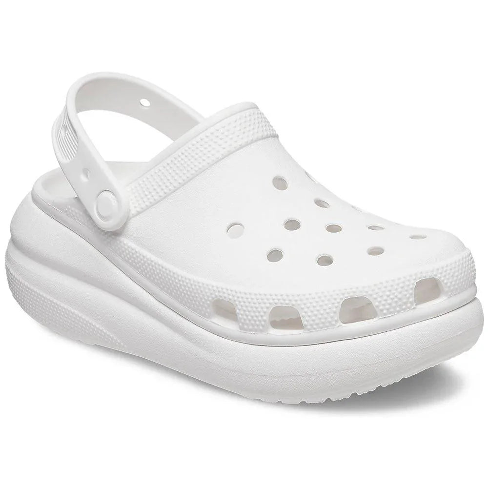 Authentic Crocs Classic Crush Clog - White - mStore.Kh | mTravel Store