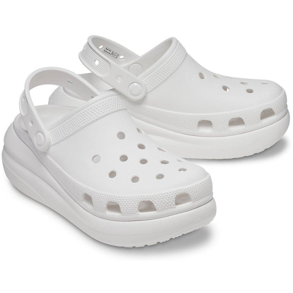 Authentic Crocs Classic Crush Clog - White - mStore.Kh | mTravel Store