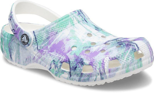Authentic Crocs Classic Out of This World II Clog - White/ Multi
