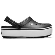 Authentic Crocs Crocband Platform Clog - Black/ White - mStore.Kh | mTravel Store