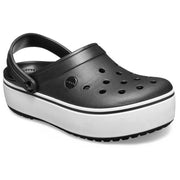 Authentic Crocs Crocband Platform Clog - Black/ White - mStore.Kh | mTravel Store