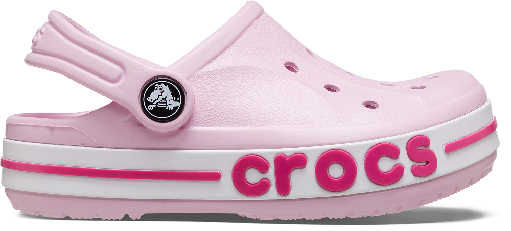 Authentic Crocs Bayaband Clog for Kids - Pink