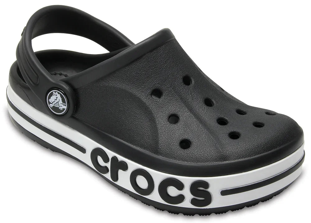 Authentic Crocs Bayaband Clog for Kids - Black