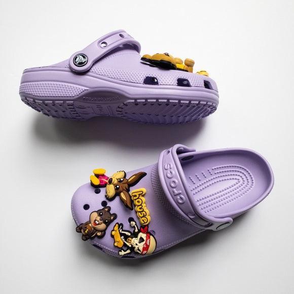 Rare Limited Edition Crocs X Justin Bieber with Drew - Lavender Classic Clog - mStore.Kh | mTravel Store